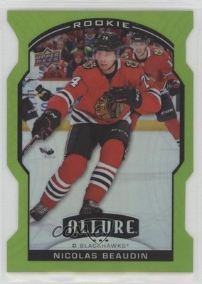 2020-21 Upper Deck Allure Green Quartz 3/99 Nicolas Beaudin #79 Rookie RC 0c6