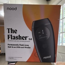 Nood The Flasher 2.0 IPL Hair Removal Device, Black, Open box, Unused
