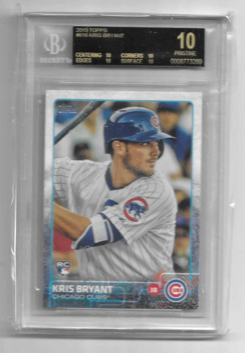 Kris Bryant 10 Graded Baseball Sports Trading Cards & Accessories