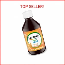 Centrum Liquid Multivitamin for Adults, Multivitamin/Multimineral Supplement wit