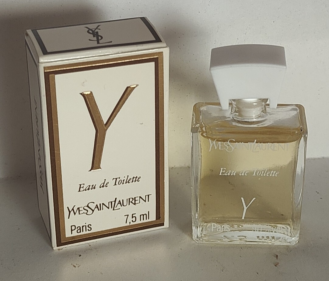 Miniature Y d'Yves Saint Laurent Eau de Toilette 7 5ml avec boite très bon état