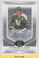 2020-21 SP Signature Edition Legends Silver Script Stew Gavin Stewart READ 13rm