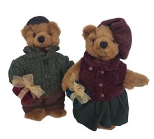 Russ Berrie Plush Teddy Bears From The Past Christmas Olivia And Duncan