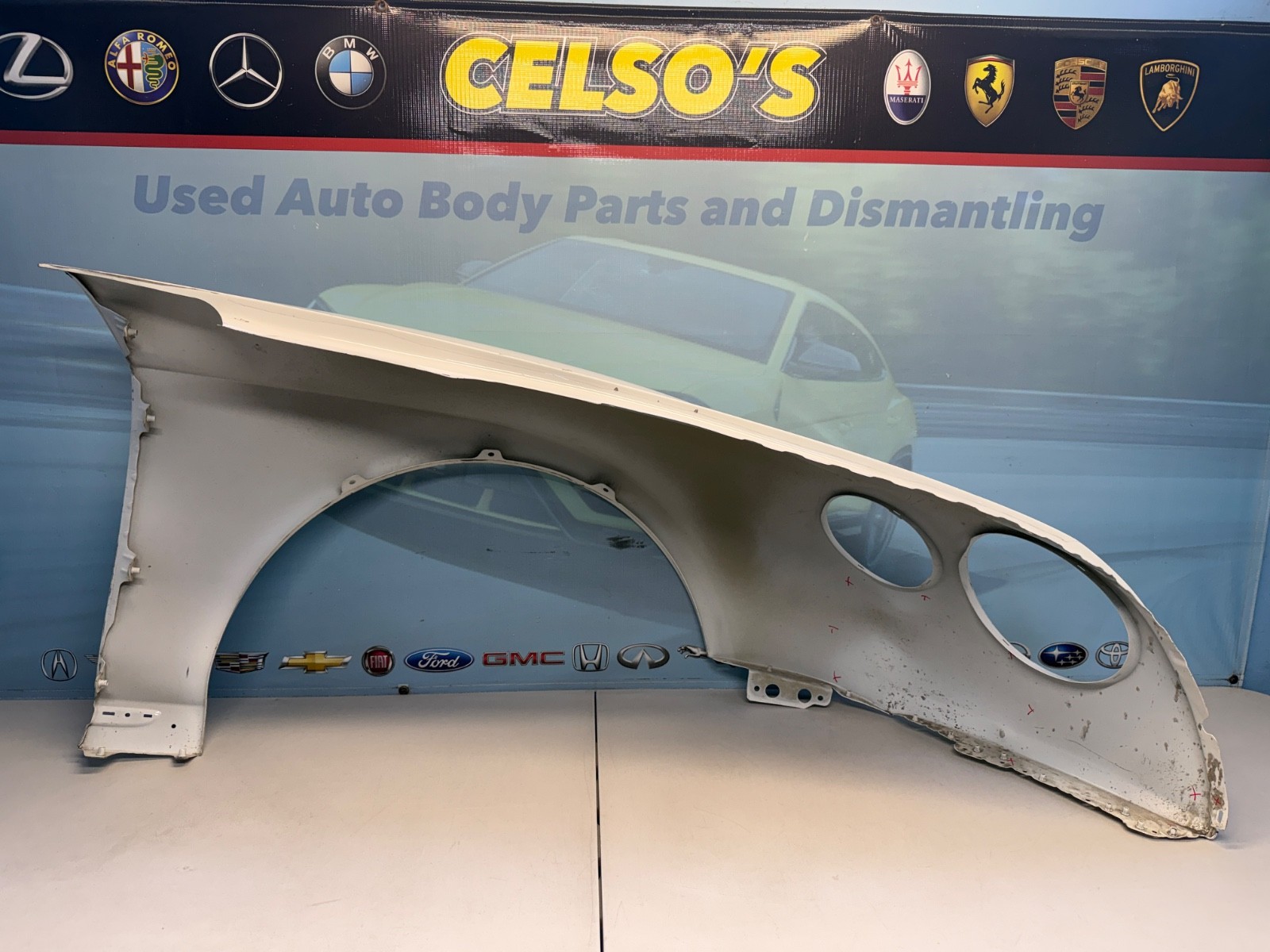 2012 2013 2014 2015 BENTLEY CONTINENTAL GT GTC LEFT SIDE FENDER OEM USED
