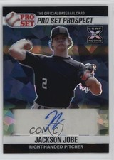 2021 Leaf Pro Set Metal 1990 Base Ebony Crystals /7 Jackson Jobe Auto 1rb1