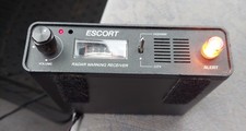Vintage ESCORT RADAR DETECTOR with POWER CORD Tested works well