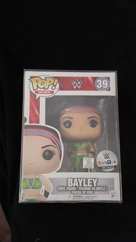 Funko Pop! Vinyl Bayley WWE Wrestling Toys R Us Exclusive Figure Multicolor #39