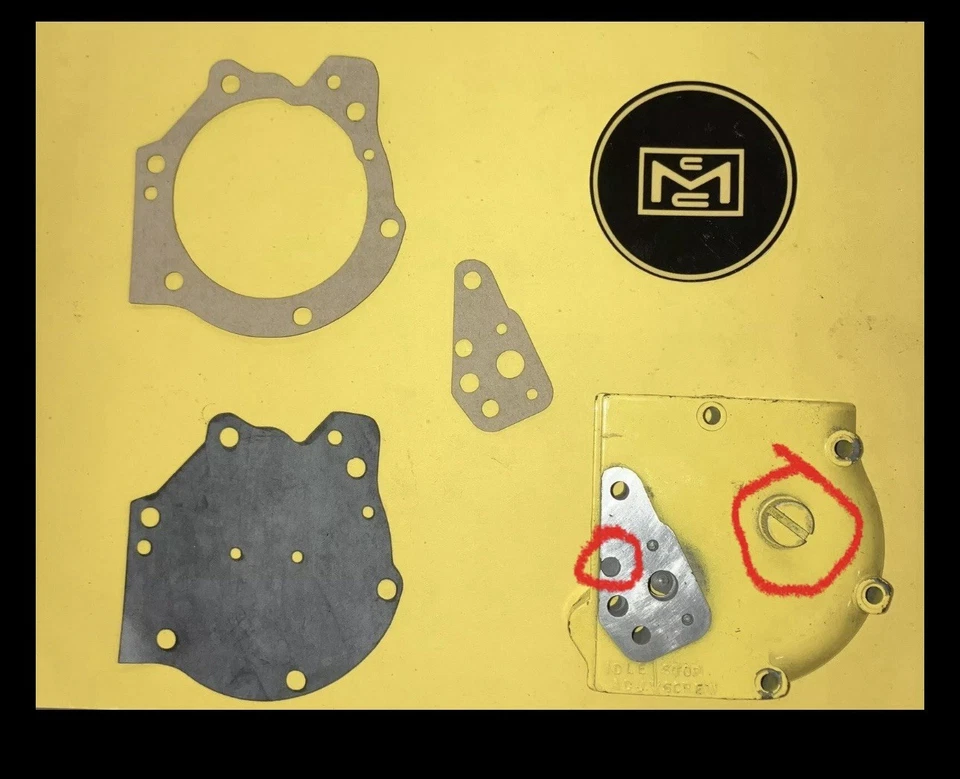 Kit de diafragma de carburador McCulloch #18199 modelos 5-49, 7-55, 1225, 99 Foto 2 de 4