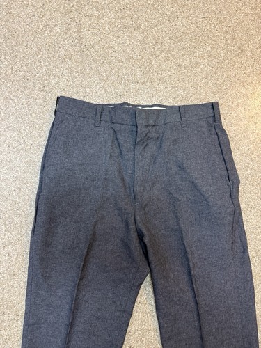 NWT VTG HighLand Red Kap Men's Uniform Trousers Pant Gray Polyester Sz 33 - Picture 2 of 10