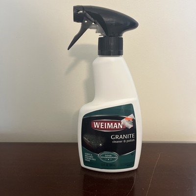 WEIMAN GRANITE CLEANER & POLISH. 12 Oz HTF Discontinued Rare