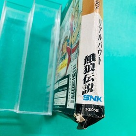 [Box and instruction manual included] Sega Saturn Real Bout Garou Densetsu REAL