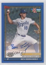 2021 Topps Pro Debut Blue Auto 17/150 Ben Hernandez #PD-178 Auto 5w0