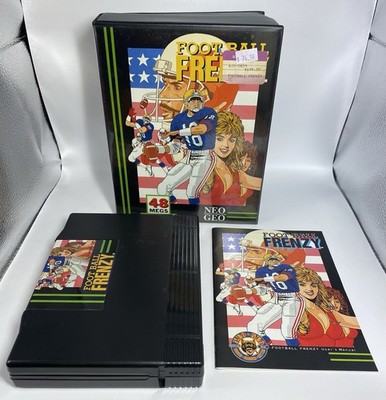 SNK Neo Geo CD CDZ Football Frenzy cover and case replacement