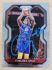 Chelsea Gray Signed 2021 Panini Prizm WNBA Card #69 Las Vegas Aces 2