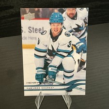 2025-26 Upper Deck Base #139 Henry Thrun - San Jose Sharks