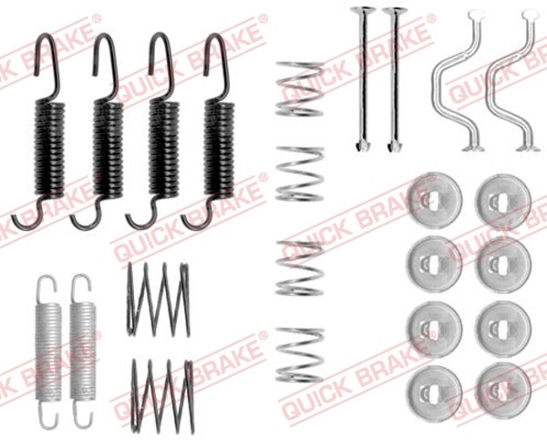 ZubehöRsatz Feststellbremsbacken Quick Brake 105-0816 FüR 80 GS Lexus Previa LS-image