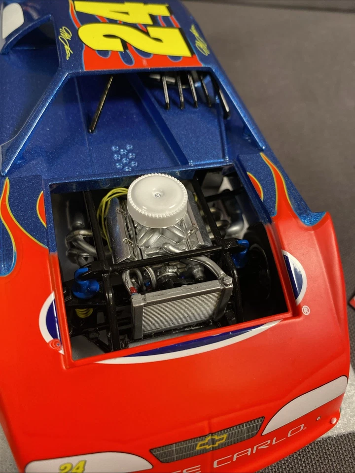 Jeff Gordon #24 2007 Monte Carlo Dirt Late Model Prelude Eldora 1:24 Scale Mint - Image 3 of 4