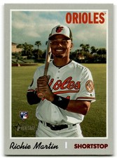 2019 Topps Heritage #532 Richie Martin