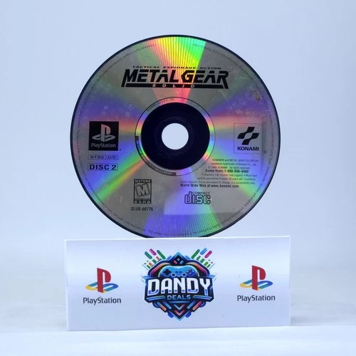 Metal Gear Solid PS1 Disc 2 Only - PlayStation