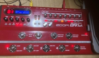 Zoom B9.1Ut Bass Effect Console From Japan