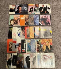 Lot Of 25 Various Picture Sleeve 45s - Cars, Aerosmith, Foreigner, Etc.