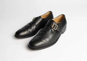 Chaussures en cuir homme GUCCI à bride moine / pointure 45 1/2