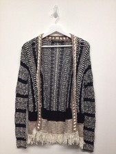 Peruvian Connection Cotton Cardigan Size S Relaxed Ethnic