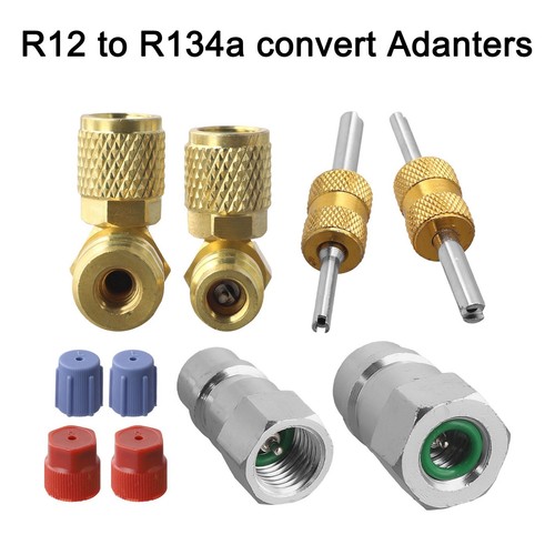 Kit de conversion facile à installer R12 vers pour R134A adaptateurs de soupape - Picture 11 of 12