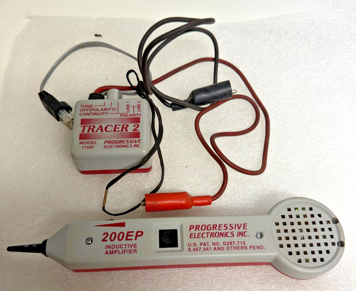 Progressive Electronics Tempo 200EP Inductive Amplifier & 77HP Tracer 2, D297