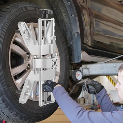 For Camber Caster Gauge Wheel Alignment Rack Tool 3D DSP 11'' to 25'' Rim Clamp
