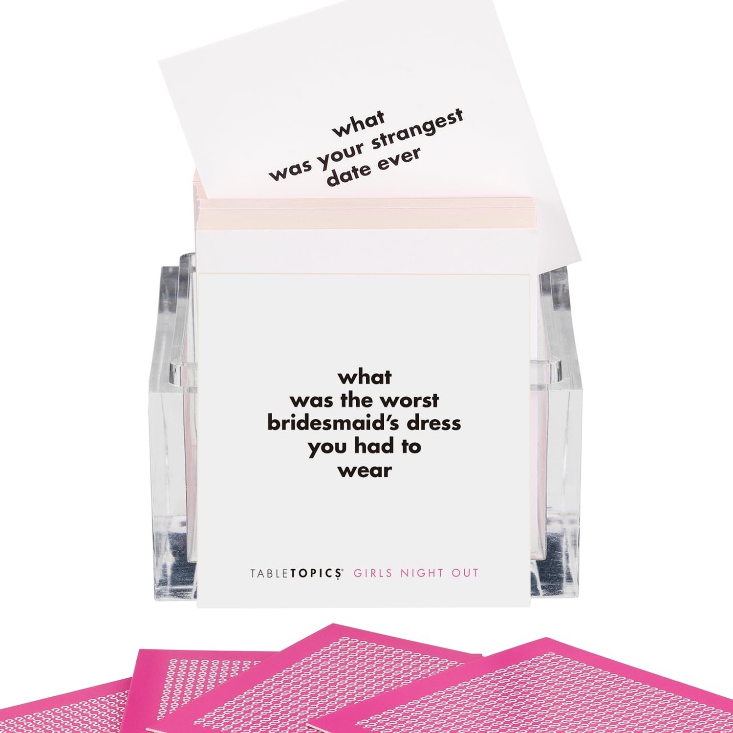 TableTopics Girls Night Out Question Card Game - 135 Spicy Conversation Start... thumbnail 2