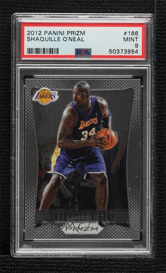 2012-13 Panini Prizm Shaquille O'Neal #166 PSA 9 MINT HOF 0d69