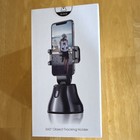 360° Object Tracking Phone Holder Clamp Mount Stand, Black, Model G8 — photo 1