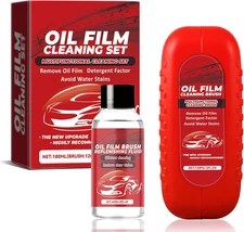 Automotive Oil Film Cleaning Brush, Professional Oil Film Cleaning Brush for Car