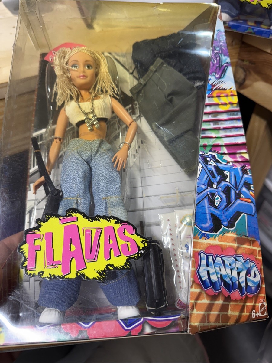 Flavas Tre, Happyd Doll W 2 Outfits, Accessories & Art Decals 2003