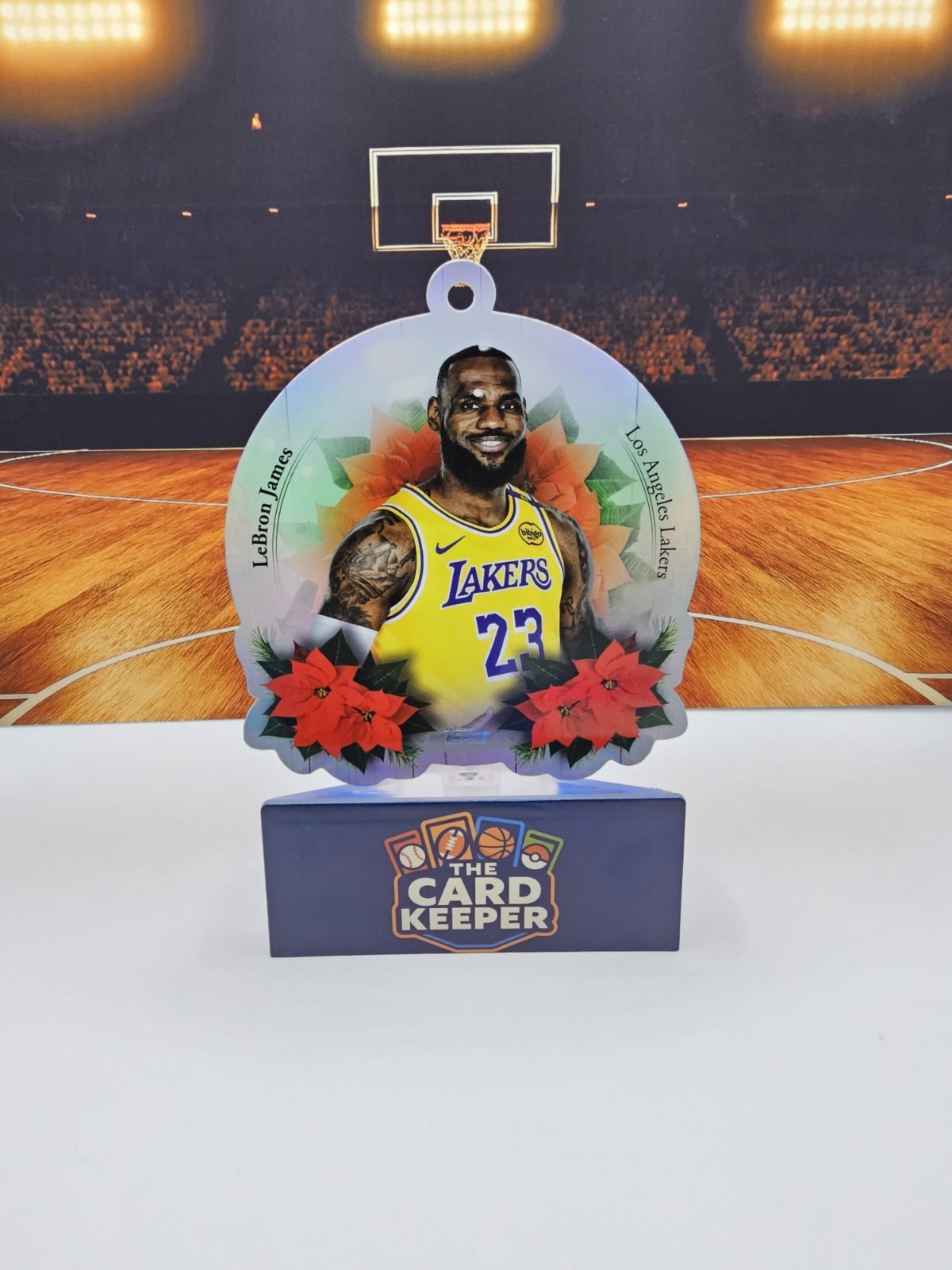 2025-26 Topps Holiday LeBRON JAMES Die-Cut Ornament #DCO-LBJ LAKERS