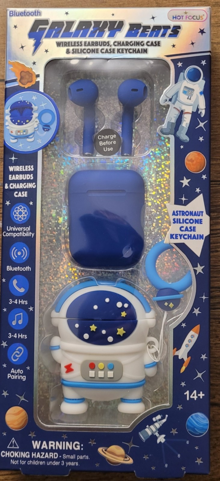 Charging Case Space Astronaut Blue