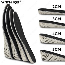 Height Increase Invisible Insoles For Feet 2/3/4/5cm Height Lift Adjustable Cut