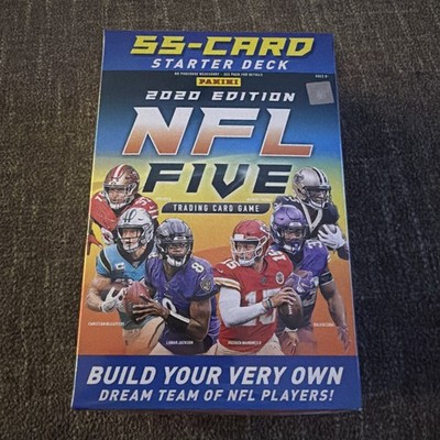 Panini 2020 NFL FIVE Trading Card Game 55 Card Starter Deck NEW Factory Sealed