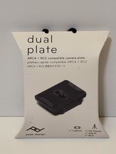 PEAK DESIGNS DUAL PLATE ARCA RC2 COMPATIBLE CAMERA PLATE - NEW