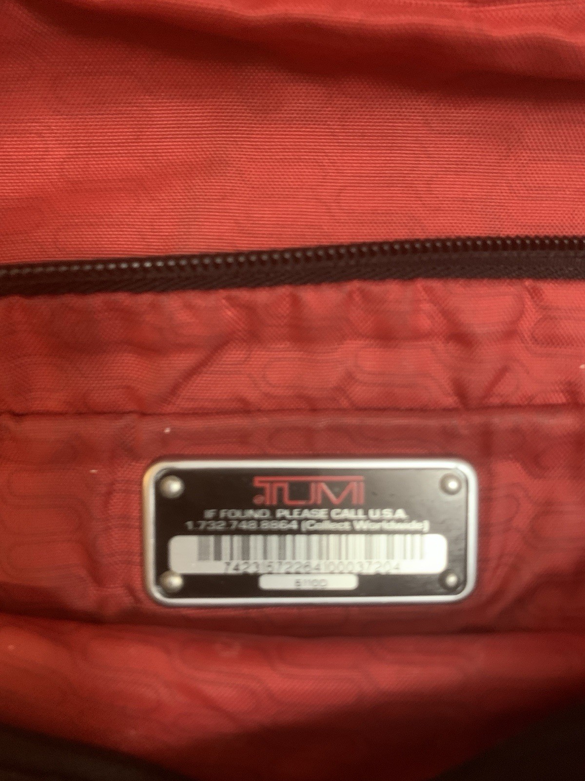 Tumi T-Tech Nylon Mckenna Crossbody Black/Grey Laptop Bag  5110D image 7