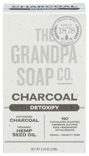 Pack of 15 Grandpas Soap Bar Charcoal Bar Soap 4.25 Oz