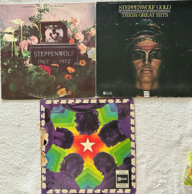Steppenwolf /3x Vinyl LP Paket | Rarität: ''The Second'' mit Cover-Fehldruck/Mispr