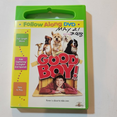 #ad Good Boy Follow Along Edition DVD $4.95