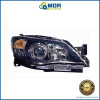 Vorderer Rechter Scheinwerfer Reflektor Schwarz - DX - FüR Subaru Impreza 07->11