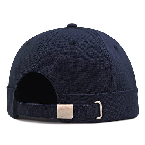 Hombres Mujeres Puño Sin Visera Gorra Sin Ala Enrollado Gorro Marinero Sombrero para L/xl Cabeza Grande - Imagen 5 de 5