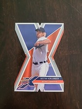 2008 Upper Deck X Justin Verlander #39 Die-Cut SP Detroit Tigers