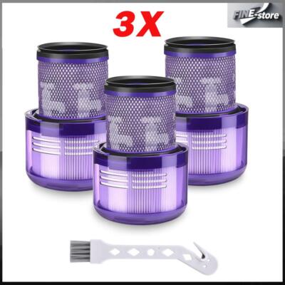 3x Filter Für Dyson V15 Detect Absolute V15 Detect Fluffy Kabelloser Staubsauger