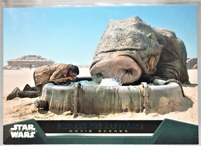 #ad Topps 2015 Star Wars The Force Awakens Movie Scenes FINN AND THE HAPPABORE 4 20 $1.79