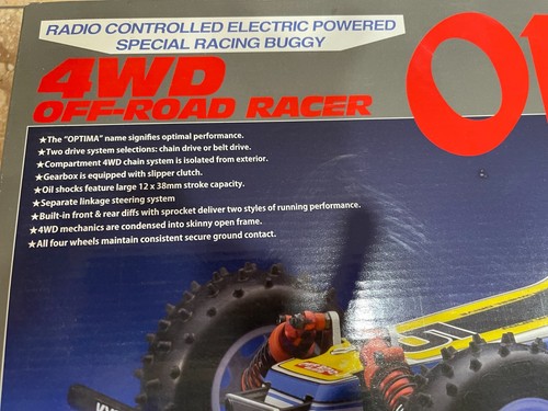 Kyosho OPTIMA 4WD OFF-ROAD RACER R/C Model Buggy Kit - Picture 4 of 5